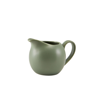 GENWARE PORCELAIN MATT SAGE JUG 14CL/5OZ