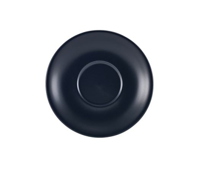 GENWARE PORCELAIN MATT BLUE SAUCER 16CM X6