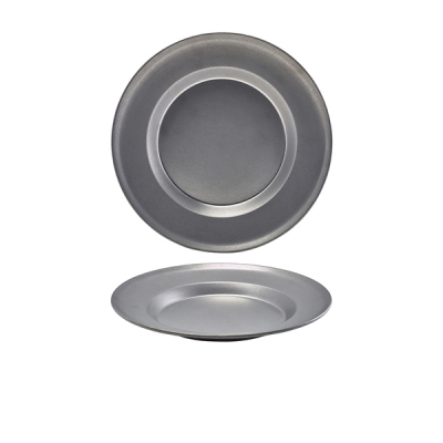 GENWARE VINTAGE STEEL WINGED PLATE 29CM