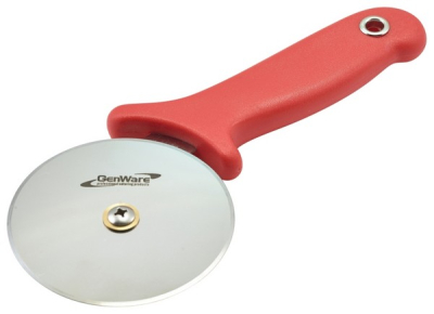 PIZZA CUTTER RED HANDLE 4Inch