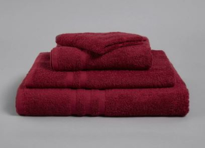SUPERIOR HAND TOWEL BURGUNDY 500GSM