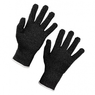 SIZE MEDIUM/8 DEFLECTOR F BLADE LINER GLOVE BLACK