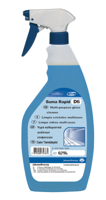 DIVERSEY SUMA RAPID GLASS CLEANER D6 750ML