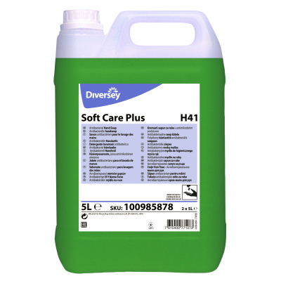 SOFT CARE PLUS H41 UNPERFUMED HAND WASHING CREAM 2X5LTR