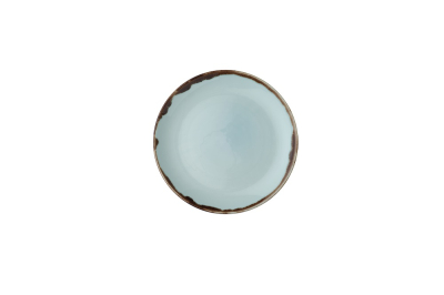 DUDSON HARVEST TURQUOISE COUPE PLATE 8.67Inch  X12