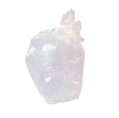 HEAVY DUTY CLEAR WHEELIE BIN SACK 23X46X52'' UP TO 15KG