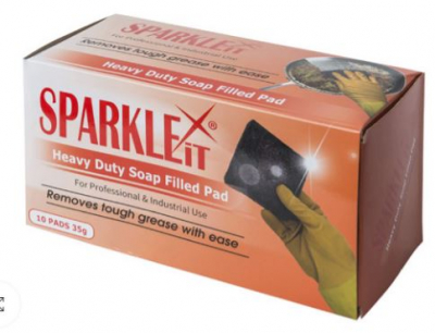 HEAVY DUTY SOAP FILLED PADS 35G X10