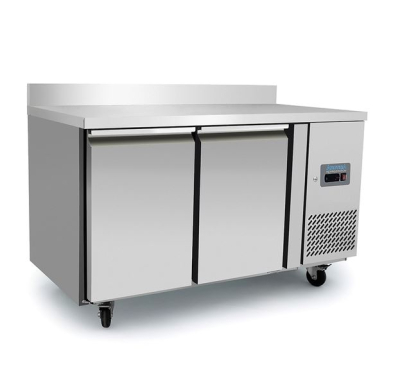 ARCTICA HEAVY DUTY REFRIGERATED PREP COUNTER W.UPSTAND 2 DOOR