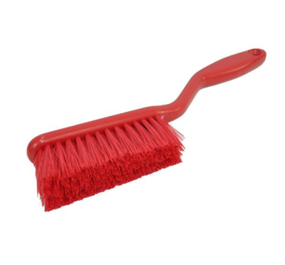 HAND BRUSH MEDIUM/STIFF 317MM RED