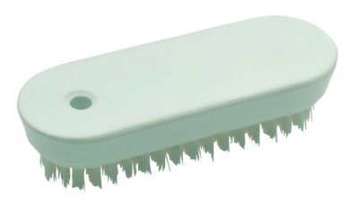 Professional Stiff 122mm Nail Brush WHITE