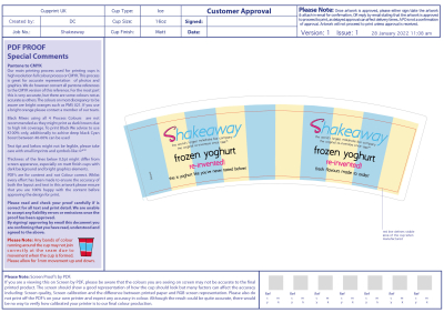 16OZ YOGHURT POT FOR SHAKEAWAY ONLY