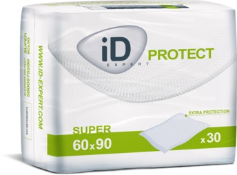 ID EXPERT PROTECT BED PAD SUPER 1980ML 60X90CM 4X30 5801975300
