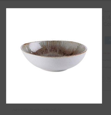 RUSTICO IRIS BOWLS 14CM 38.5CL