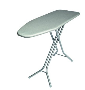 ASLOTEL FREE STANDING IRONING BOARD SILVER GREY