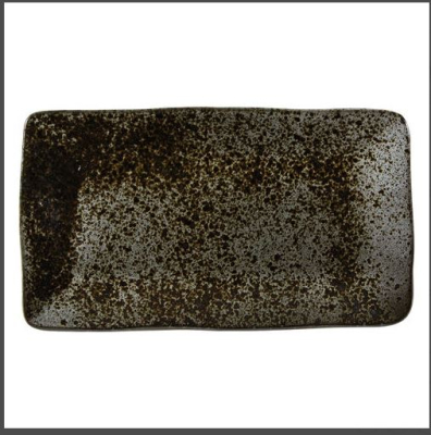 IRONSTONE RECTANGULAR PLATE 37 X 22CM