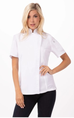 BRAGARD SHORT SLEEVED WHITE CHEF JACKET XS