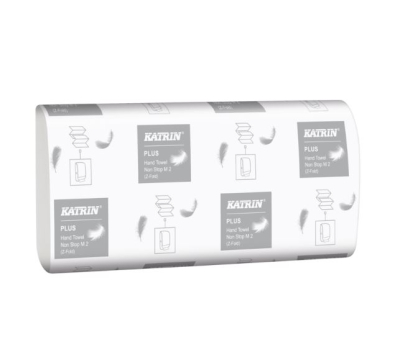 KATRIN PLUS NON STOP M2 HAND TOWEL 2 PLY Z FOLD X 2400