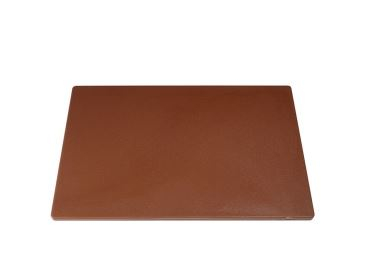 BROWN LOW DENSITY CHOPPING BOARD 18 x 12 x 0.5Inch
