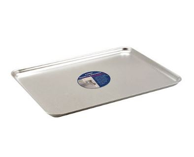 MEDIUM BAKING TRAY 14X10X0.75Inch 19MM DEEP ALUMINIUM