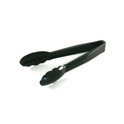 Polycarbonate black tongs 9Inch