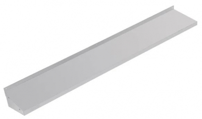 STAINLESS STEEL KITCHEN WALL SHELF 1800X300MM WITH BRACKETS