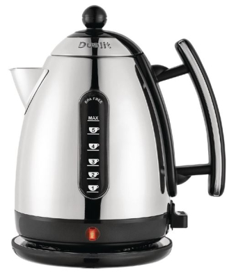 DUALIT KETTLE BLACK CORDLESS 1.5LTR
