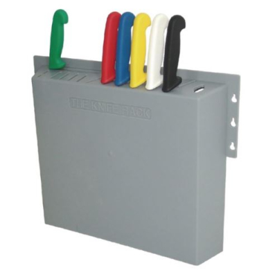 HYGIPLAS PLASTIC KINFE WALL RACK 14 SLOTS D718