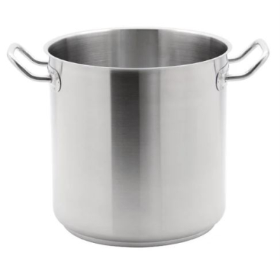 VOGUE DEEP STOCKPOT 10.5LTR STAINLESS STEEL