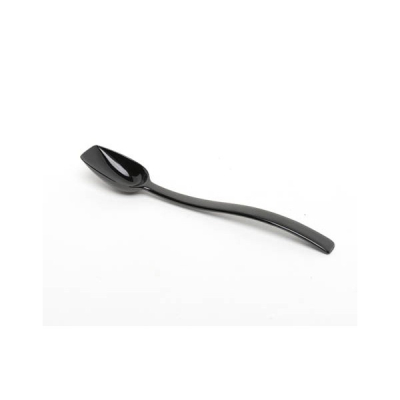 SALAD SPOON SOLID 1/2OZ BLACK 8Inch