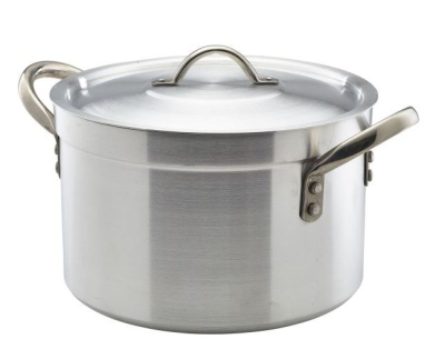 HEAVY DUTY ALUMINIUM STEWPAN & LID 7LTR 24CM DIA