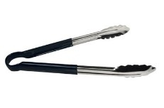 STAINLESS STEEL TONG BLACK 9Inch