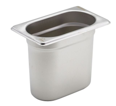 STAINLESS STEEL GASTRONORM PAN 1/9 150MM DEEP