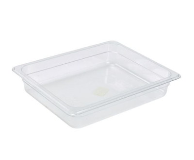 1/2 POLYCARBONATE GN PAN 65MM CLEAR