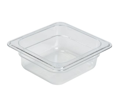 1/6 POLYCARBONATE GN PAN 65MM CLEAR