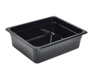 1/2 POLYCARBONATE GN PAN 100MM BLACK