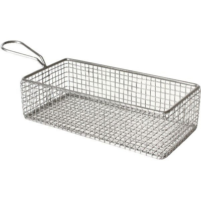 LARGE RECT. SERVING BASKET 21.5X10.5X6CM
