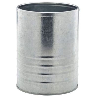 GENWARE GALVANISED STEEL CAN 45.8OZ