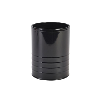 GALVANISED STEEL CAN 11CM DIA X 14.5CM      X12