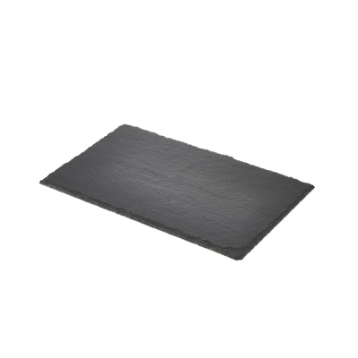 GENWARE NATURL SLATE PLATTER 26.5X16CM GN 1/4 SLTN-2616 X6
