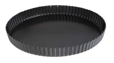 VOGUE NON-STICK QUICHE TIN WITH REMOVABLE BASE 300MM