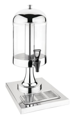 OLYMPIA SINGLE JUICE DISPENSER WITH DRIP TRAY 6.5LTR