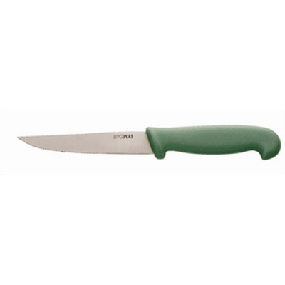 GREEN HANDLED VEGETABLE KNIFE 4.5Inch