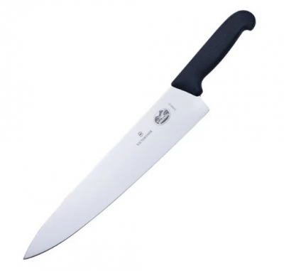 VICTORINOX COOKS KNIFE 6Inch BLADE BLACK HANDLE