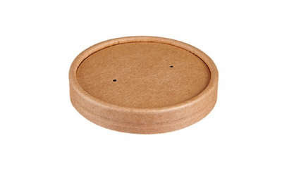 KRAFT PP LINED LID FOR 4OZ PORTION POT  X1000