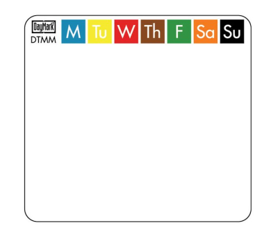 MOVEMARK ITHACA LABEL 55X50MM DOTW 115743 X1000