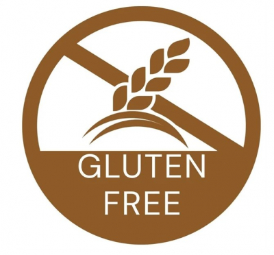 VOGUE FOOD ALLERGY LABELS GLUTEN FREE PACK OF 1000