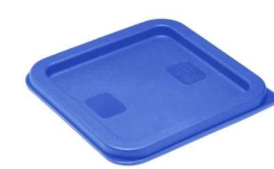 HYGIPLAS SQUARE FOOD STORAGE CONTAINE RLID BLUE SMALL