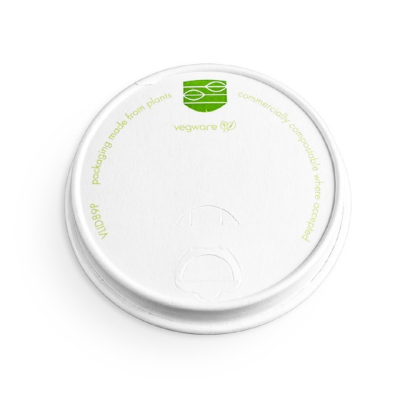VEGWARE 89-SERIES PAPER HOT CUP LID x1000