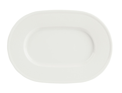 LINE PORLAND ACADEMY OVAL PLATE 25CM  X6  115825