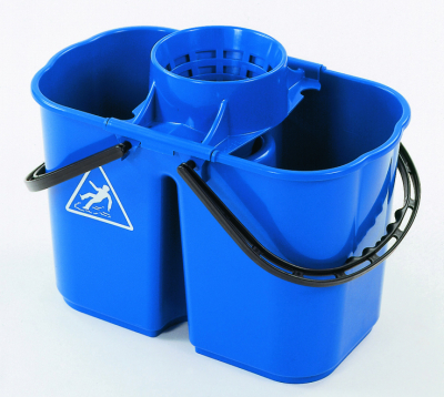 DUO MOP BUCKET 8+6LITRE BLUE